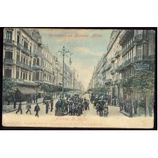 CIUDAD DE BUENOS AIRES ARGENTINA tarjeta postal MUY RARA C.1900